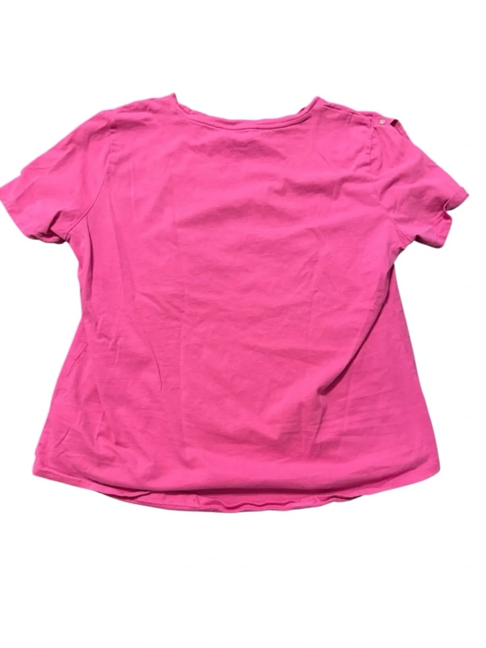 Michael Kors Bright Pink Crew Neck Tee